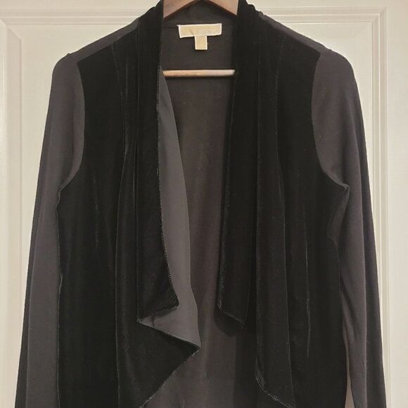 Michael Kors black open cardigan size P/L - Picture 1 of 7